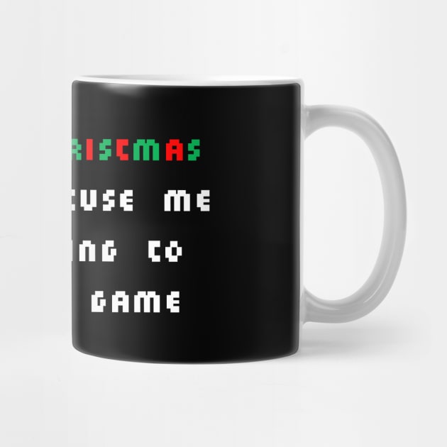 Merry Christmas. If you excuse me, I am going to play my game by yayor